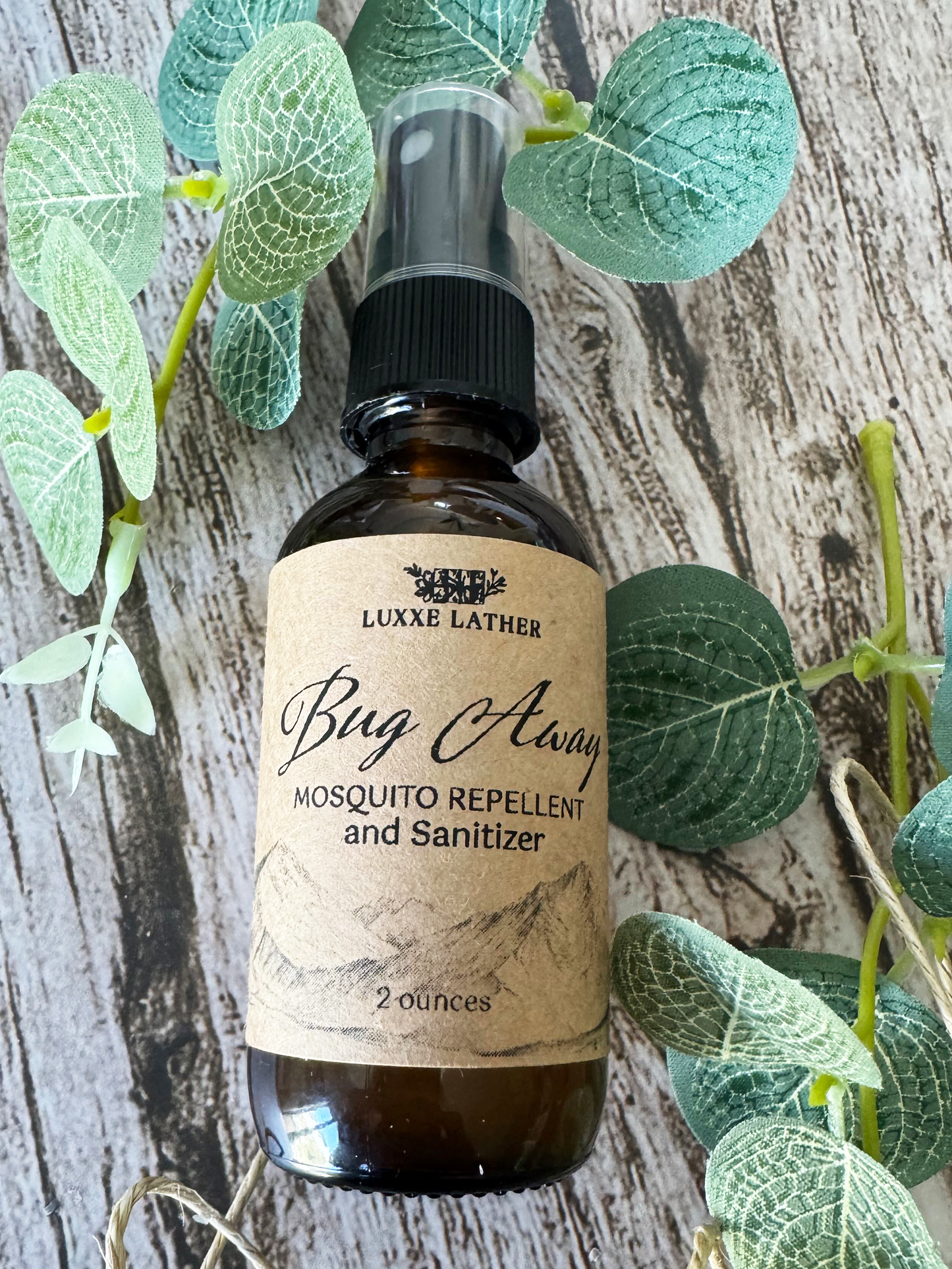Handmade Bug Spray and Sanitizer