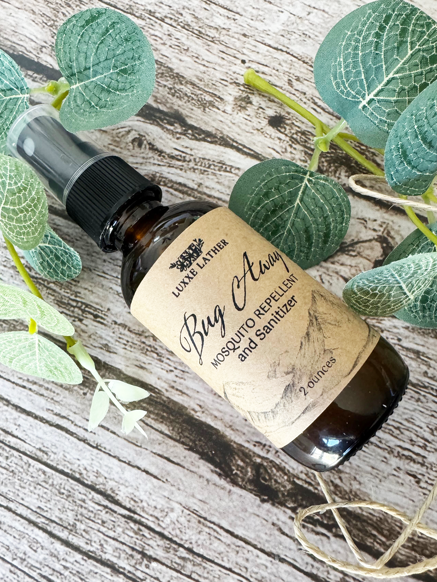 Handmade Bug Spray and Sanitizer