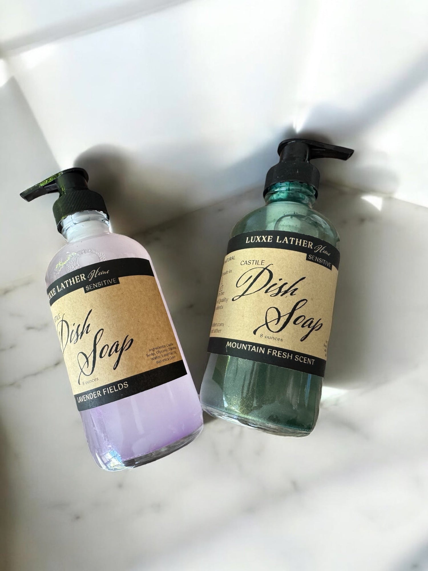 Super Concentrated Castile Dish Soaps