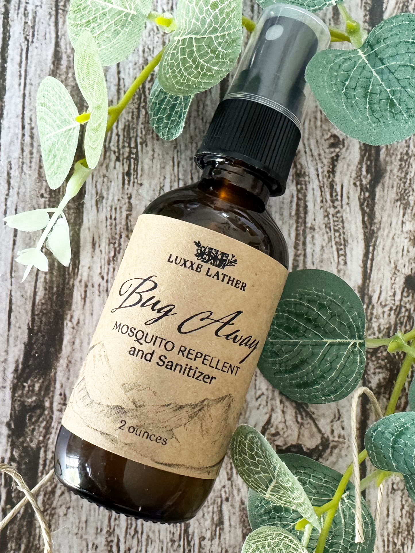 Handmade Bug Spray and Sanitizer